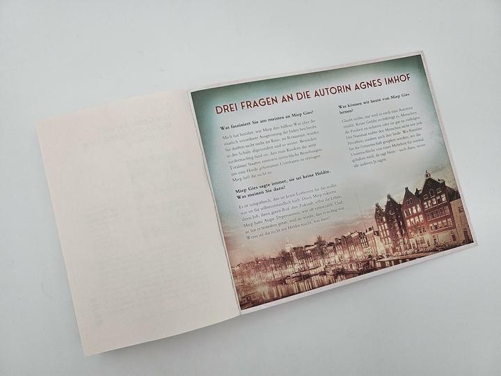 Actual product image Piper Die Kastanien an der Gracht – Miep Gies und das Tagebuch der Anne Frank (German, Agnes Imhof, 2024)