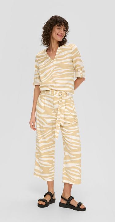 Actual product image s.Oliver Bluse Tunikabluse aus Leinenmix (44)