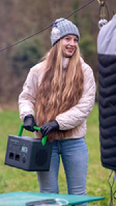 Actual product image APC Schneider OffGrid Portable Power Station 500 517Wh Lithium-ion 2 Schuko Sinewave (517 Wh, 5.50 kg)