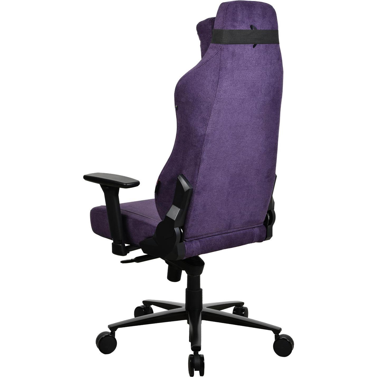 Thumbnail - Arozzi Vernazza - Chaise Gaming en tissu souple - Mauve, Gaming Stuhl, Violett