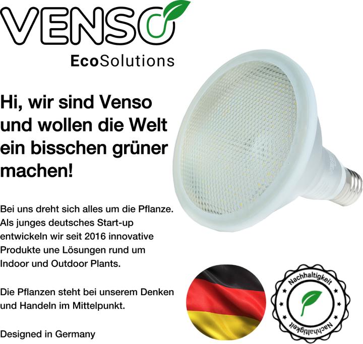 Produktbild Venso E27 Pflanzenlampe (LED, 240 V)
