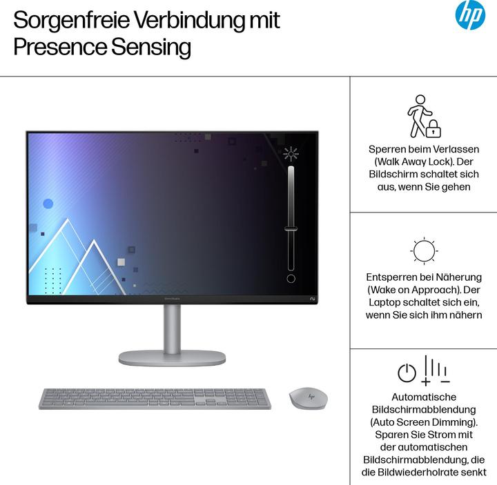 Actual product image HP OmniStudio X AIO 27-cs1076ng (2000 GB, 16 GB, Intel Core Ultra 7 256V)