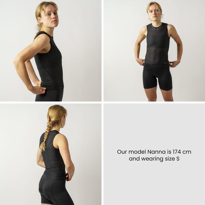 Actual product image GripGrab Ultralight Sleeveless Mesh women's base layer vest (M)