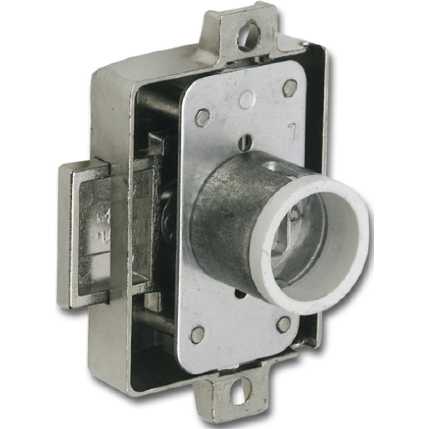 Hekna, Türschloss + Schliesszylinder, Drehstangenschloss 3060 ULTRA SYSTEM 24 Dornmass 25 mm, Zamak