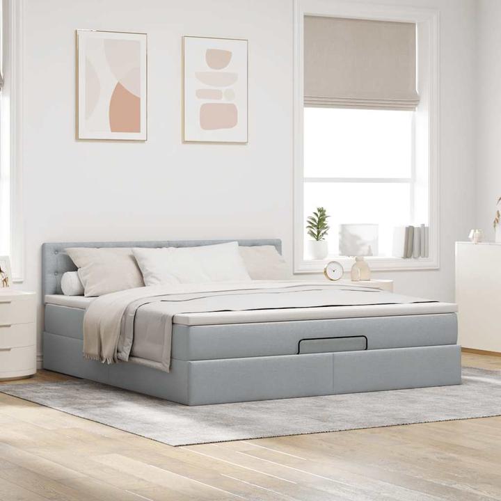 Actual product image vidaXL Ottoman bed (160 x 200 cm)