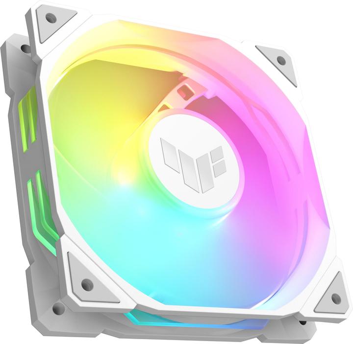 Image du produit ASUS Ventilateur TUF GAMING TR120 FAN ARGB WHT 3IN1 (120 mm, 1 x)