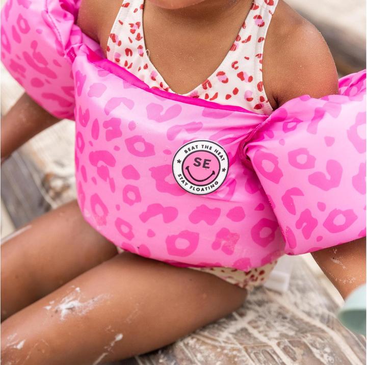 Image du produit Swim Essentials Bouée sangle 2-6 ans Léopard Rose