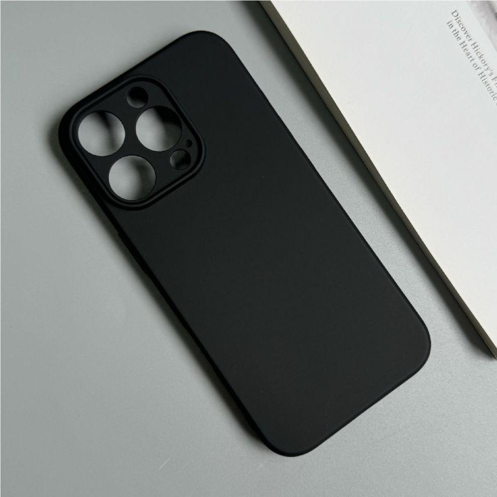 Thumbnail - Hurtel Soft Case for iPhone 16 Pro - black (Apple iPhone 16 Pro), Smartphone Hülle, Schwarz
