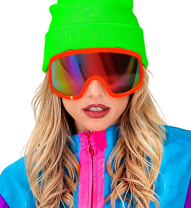 Produktbild Widmann Neon Orange 80er Jahre Skibrille