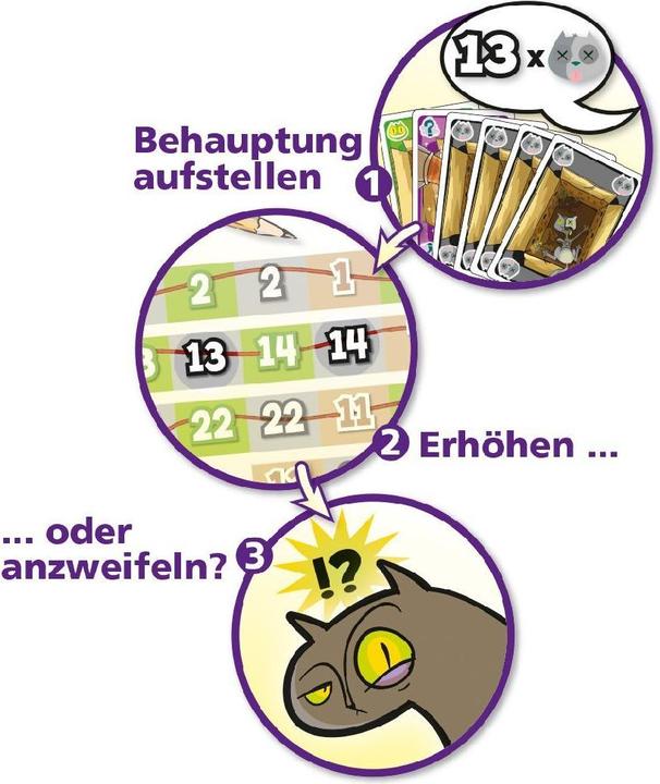 Actual product image Amigo Schrödinger's cats (German)