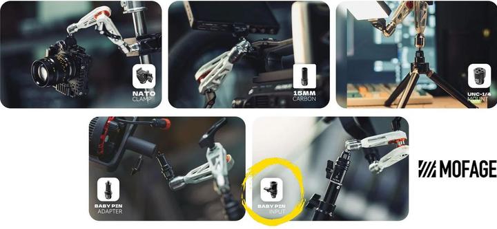 Actual product image Mofage Accessorie For Talos Baby Pin Input