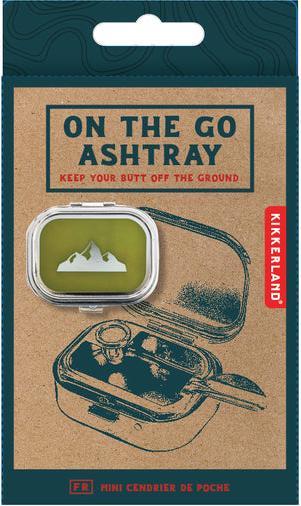 Immagine prodotto Kikkerland Mountains On The Go Ashtray