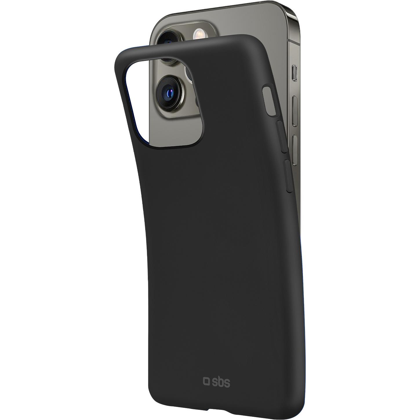 SBS Schutzhülle (Apple iPhone 13 Pro Max), Smartphone Hülle, Schwarz