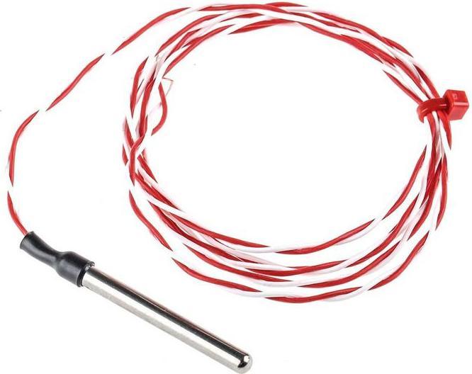 Produktbild RS PRO PRTD Pt1000, 4mm x 40mm 1 mtr cable