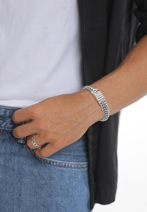 Produktbild Kuzzoi Basic Armband, Twisted (21 cm, 925er Sterling Silber)