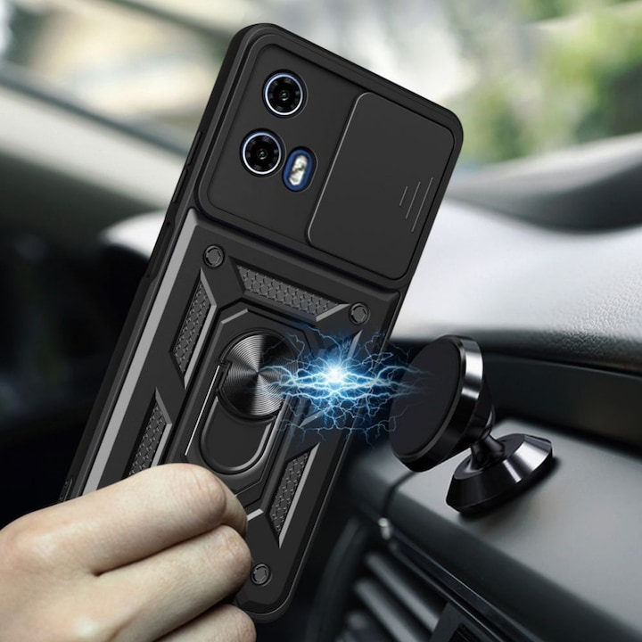 Produktbild Tech-Protect CamShield Pro case for Motorola Edge 50 Fusion 5G - black (Motorola Edge 50)