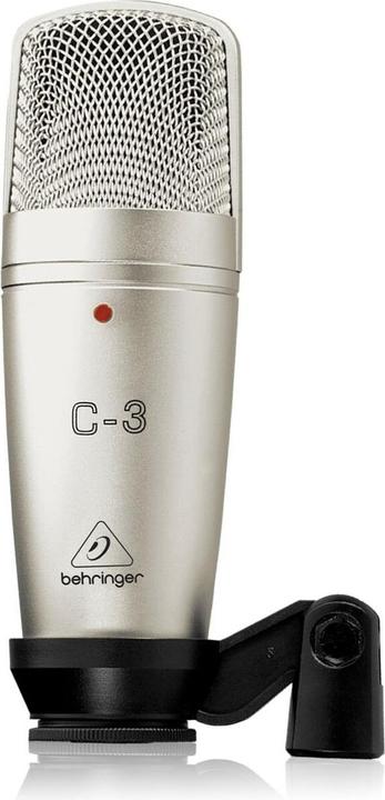 Actual product image Behringer C-3 Microphone Silver Studio Microphone