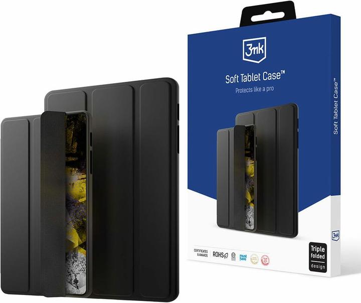 Actual product image 3MK Soft Tablet Case Sam Tab S9 FE czarny/black (Galaxy Tab S9 FE)
