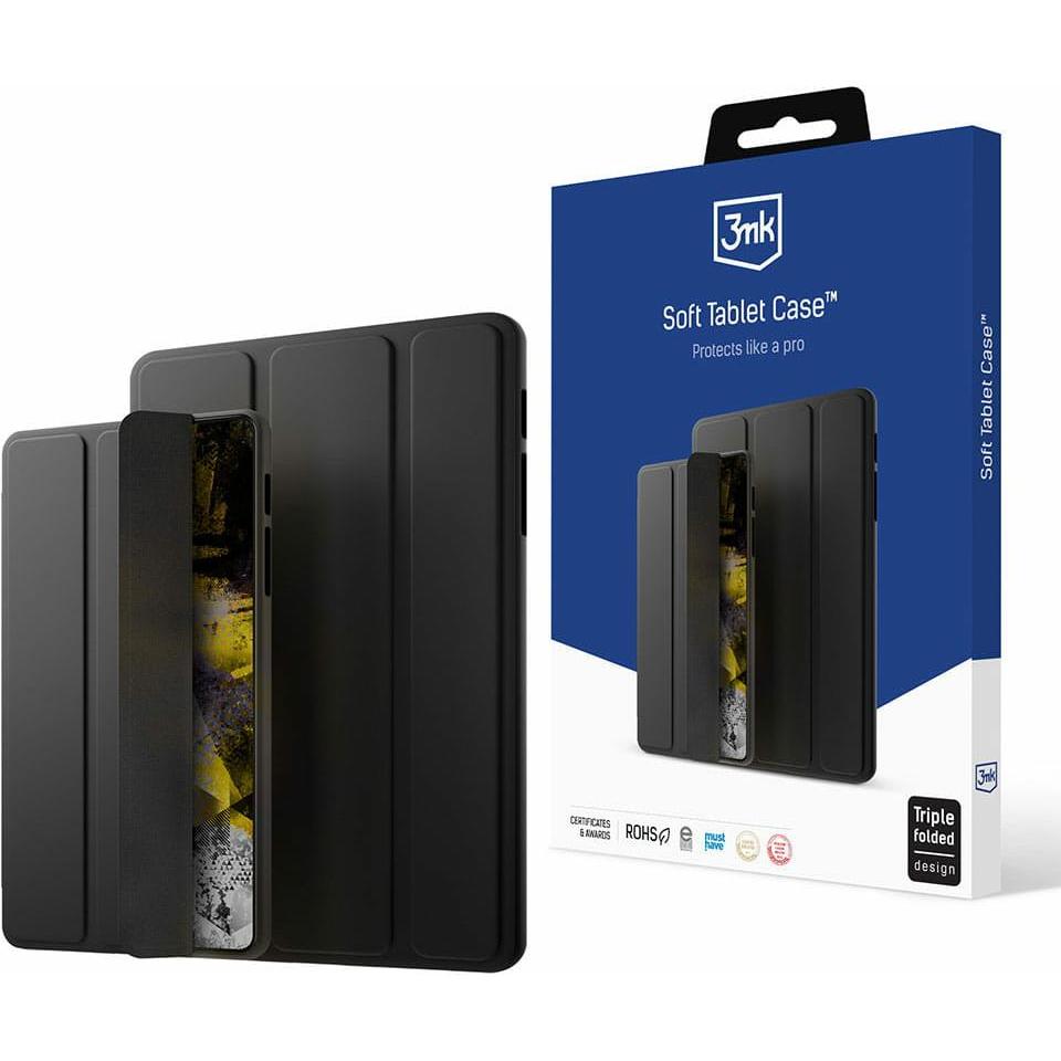 3MK Soft Tablet Case Sam Tab S9 FE czarny/black (Galaxy Tab S9 FE), Tablet Hülle, Schwarz