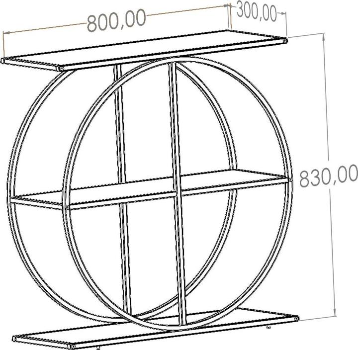 Produktbild Homitis Cloudy Sideboard (80 x 30 x 83 cm)