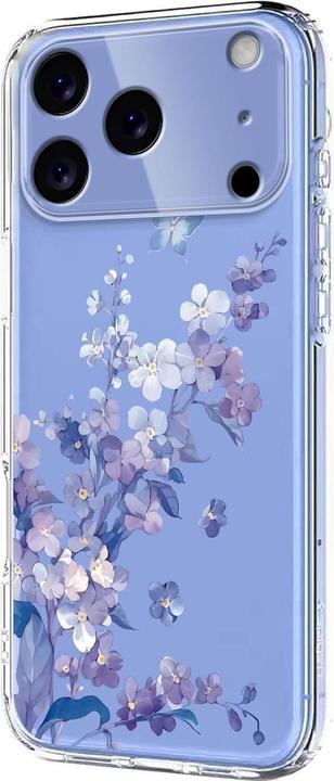 Immagine prodotto Cover-Discount iPhone 17 Pro - Silikon Gummi Hülle Blumen (Apple iPhone 17 Pro)