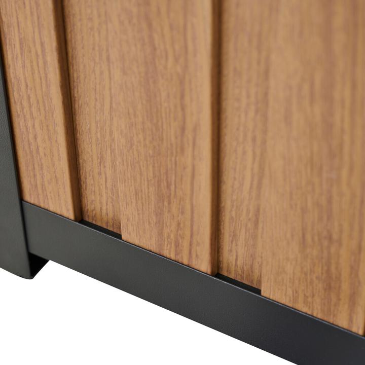 Produktbild Siena Garden SABANO Kissenbox 181x79x75cm Alu, matt-anthrazit, HT woodlook