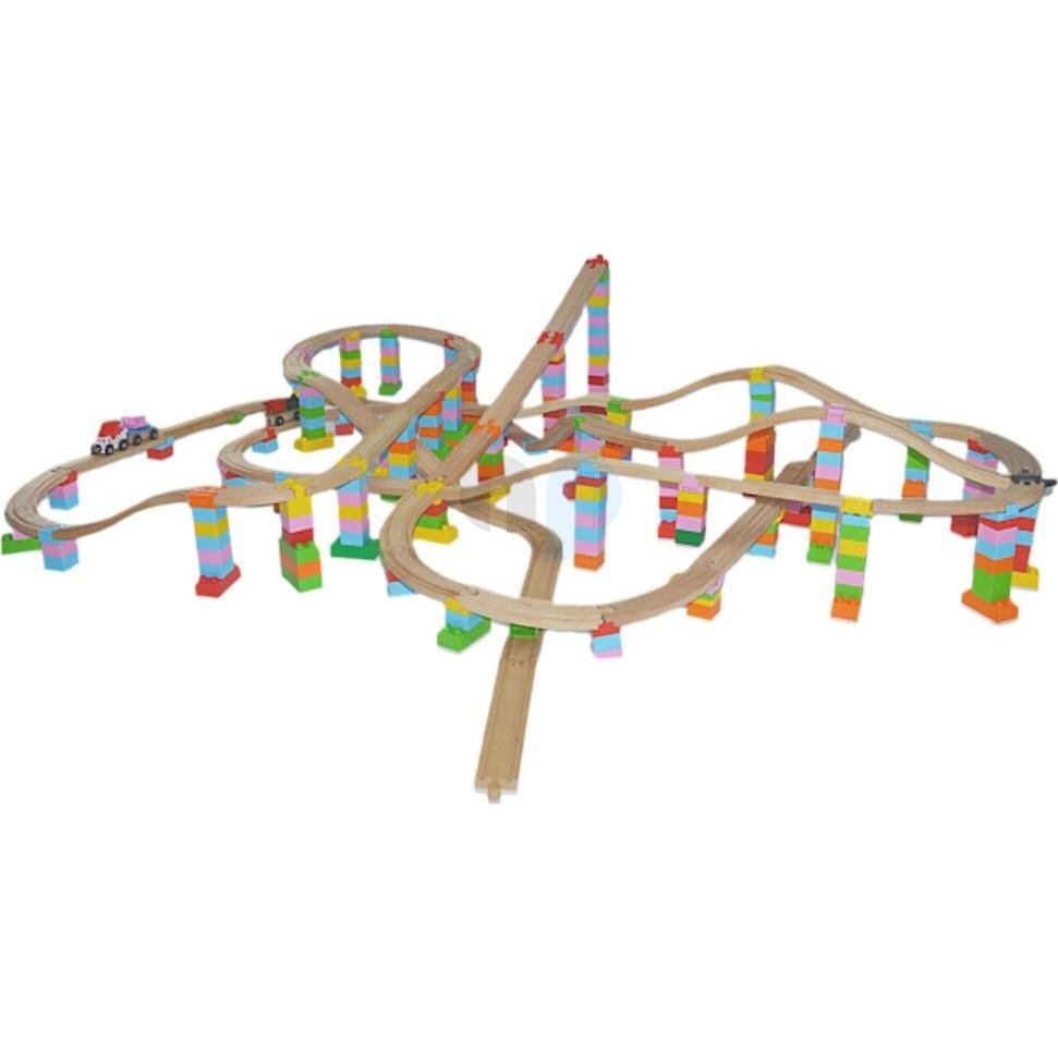 Alpha BoosterZ TrackConnectors - All inclusiv Set Large ( Bio-Schienen- & Steine-Verbinder)