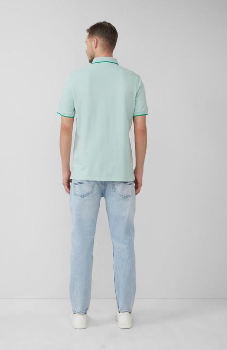 Produktbild S.Oliver Polo-Shirt Sportives Piqué-Poloshirt mit Kontrast-Details (3XL)