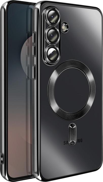 Produktbild Avizar MagSafe Hülle Galaxy S25 FE weich chrom (Samsung Galaxy S25 FE)