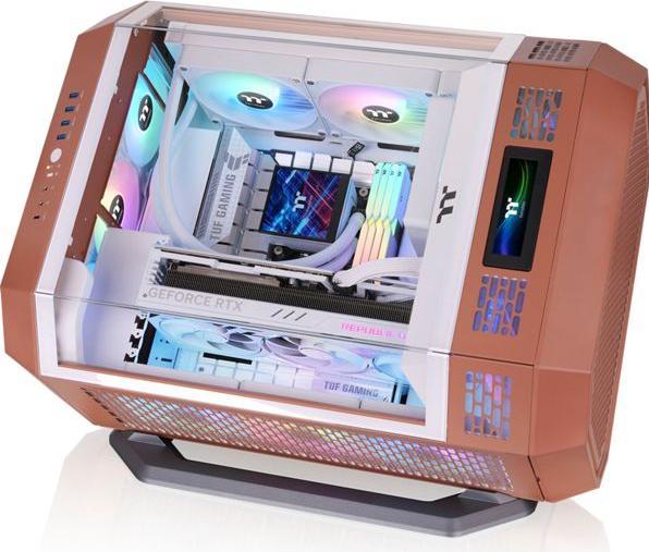 Produktbild Thermaltake The Tower 600 Mocha Mousse (ATX, mATX, Mini-ITX)