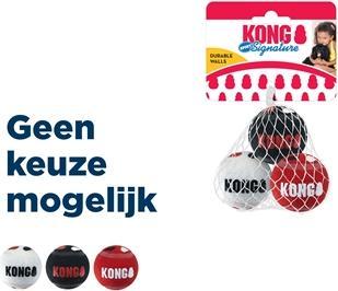 Image du produit KONG Signature Sport Balls 3-pack 5,5cm S - (KONGSKSB32E) (Jouet à balle chien)