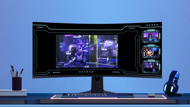 Actual product image TCL 34R83Q (3440 x 1440 pixels, 34")