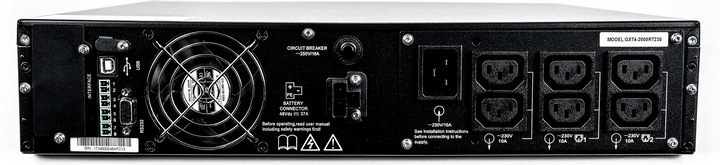 Actual product image Vertiv Liebert GXT4-2000RT230E (2000 VA, 1800 W, Online double converter UPS)