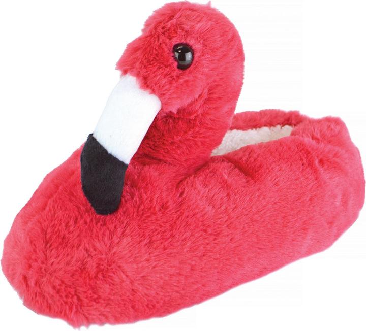 Produktbild Slipper Snob Lustig Hausschuhe Flamingo | Plüsch Hausschuhe Rutschfeste (S, M, L)