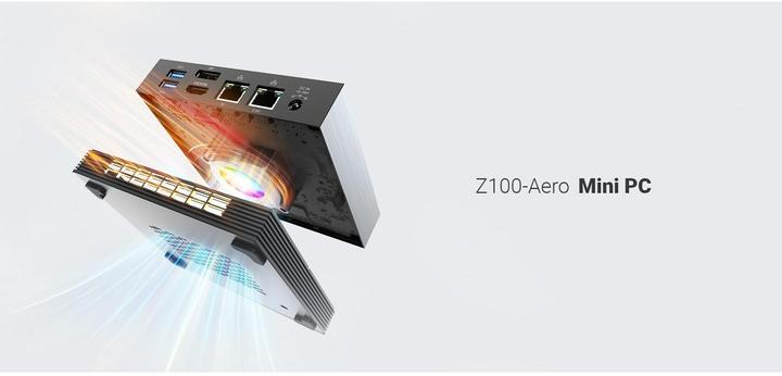 Actual product image Minix NEO Z100-Aero (512 GB, 16 GB, Intel N100)