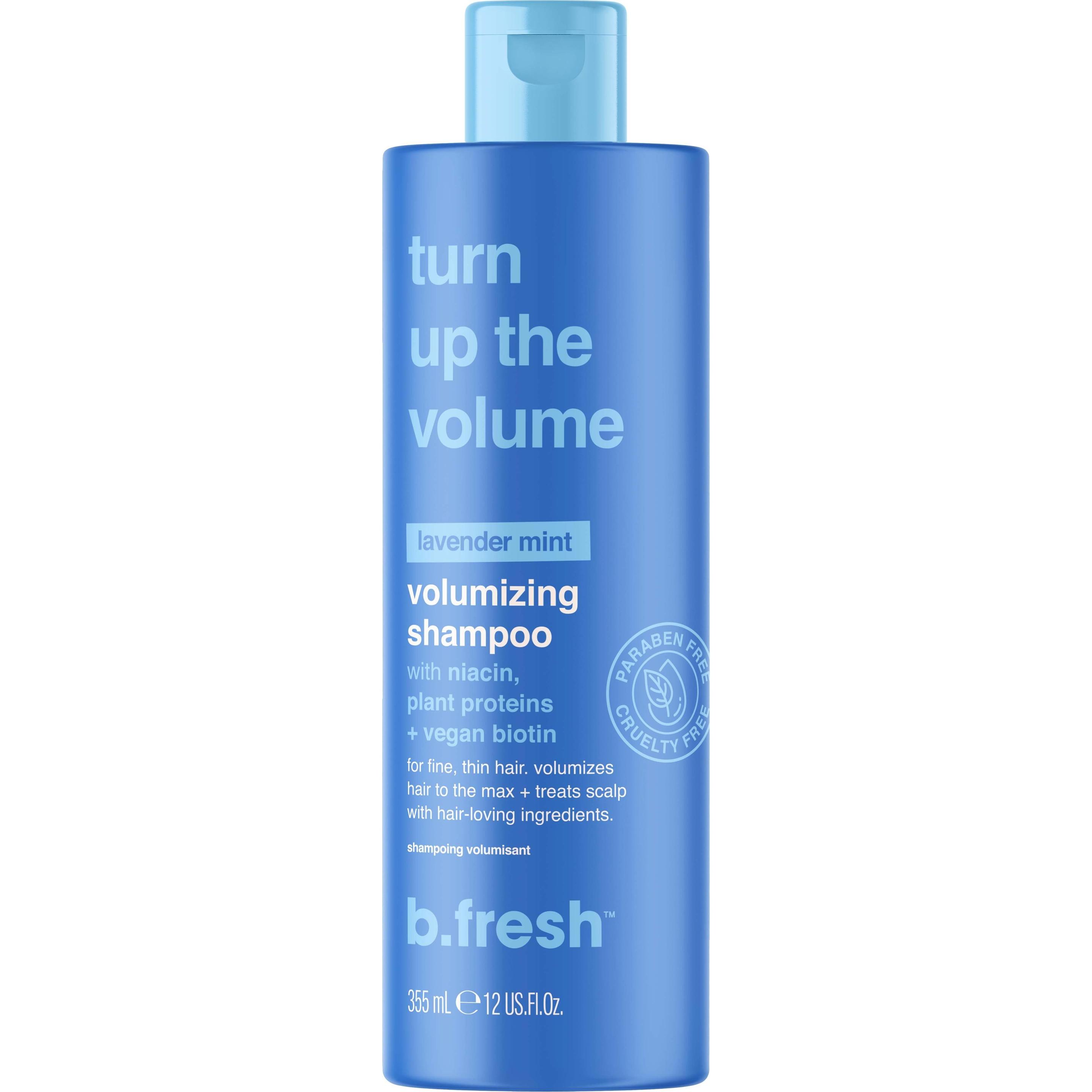 B.fresh, Shampoo, Turn Up The Volume Volumizing Shampoo 355 ml (355 ml, Flüssiges Shampoo)
