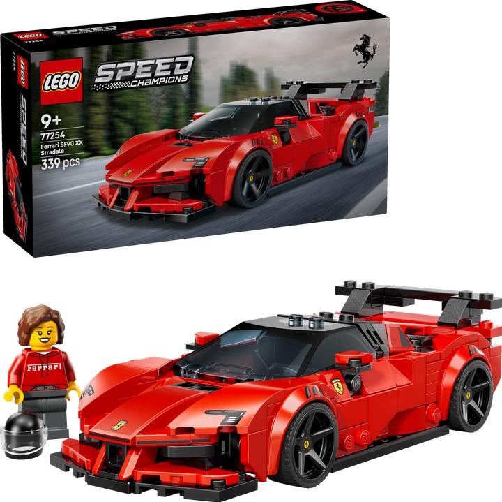 Image du produit LEGO Ferrari SF90 XX Stradale Sportwagen (77254, LEGO Speed Champions)