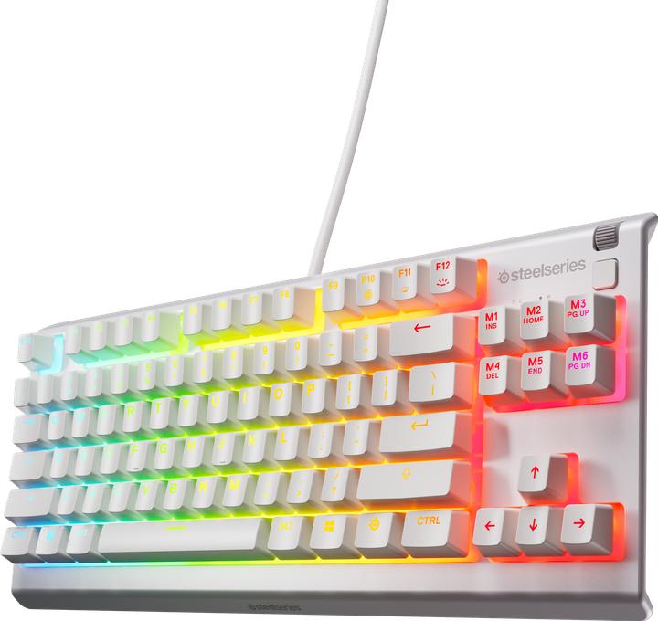 Produktbild SteelSeries Apex 3 TKL White DE (DE, Kabelgebunden)