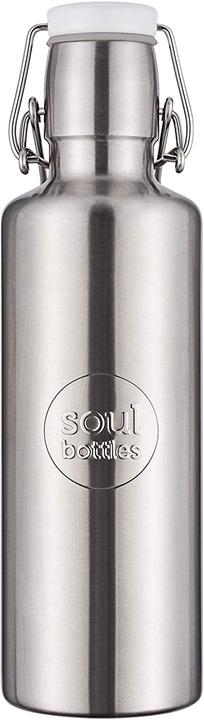 Soulbottles Soulbottle steel Grau mit Tragegriff (0.6l) (0.60 l)