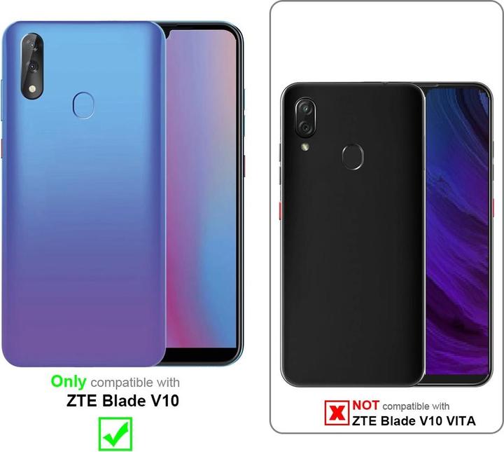 Actual product image Cadorabo Chain case for ZTE Blade V10 necklace cover adjustable