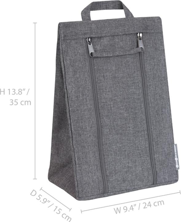 Produktbild Bigso TRAVEL Organizer Schuhe Grau
