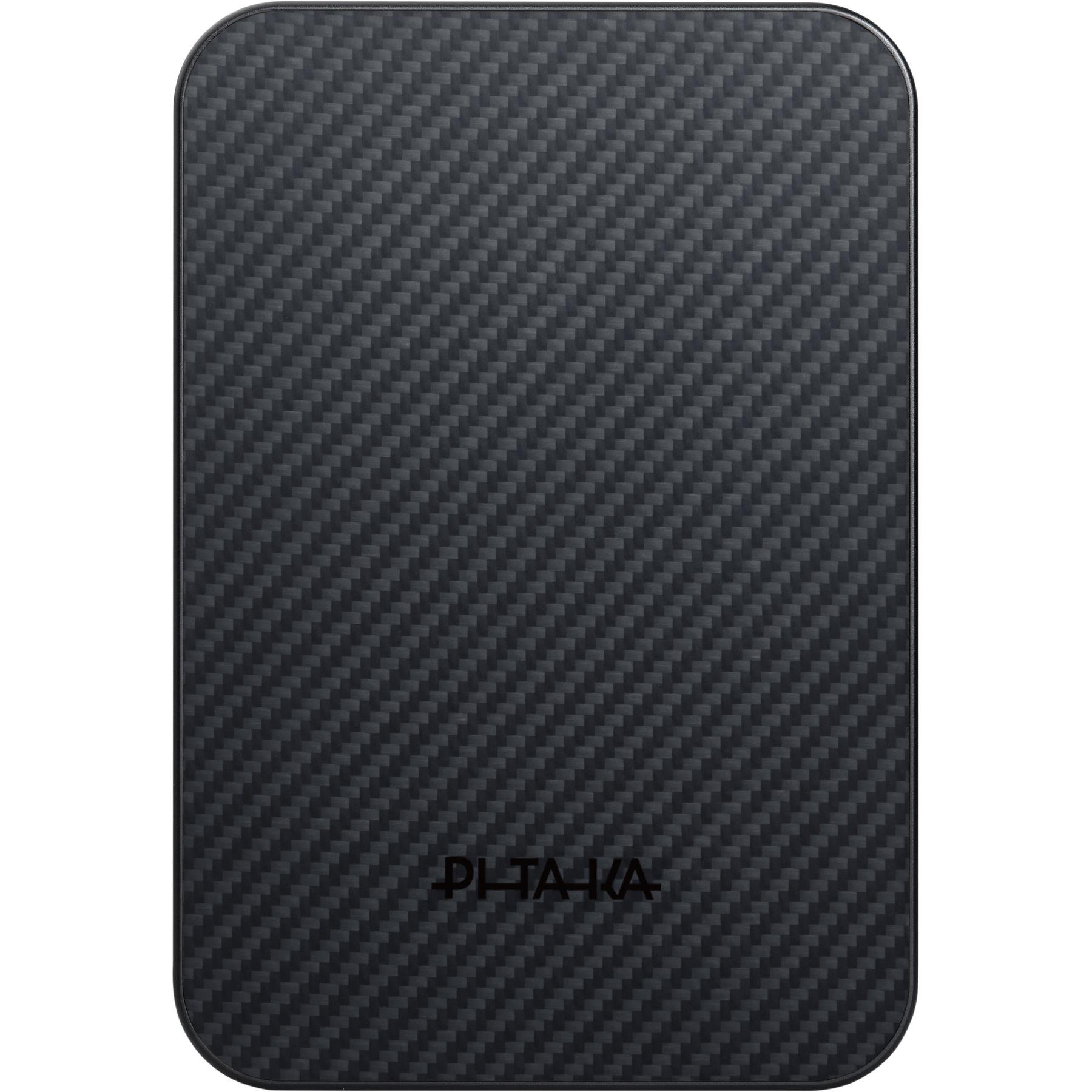 Pitaka Powerbank grau-schwarz / 10.000 mAh / Qi2 (10000 mAh), Powerbank, Nero, Grigio