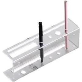 Alco, Schreibtisch Accessoire, Besteckhalter Kunststoff 22x8x5cm transparent