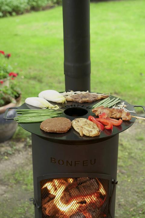 Produktbild Bonfeu BonGiano LP Gartenkamin Schwarz