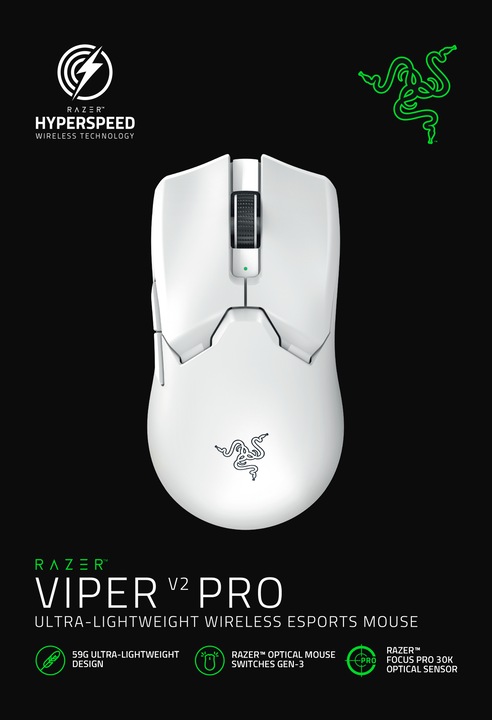 Image du produit Razer Viper V2 Pro (Sans fil, Filaire)