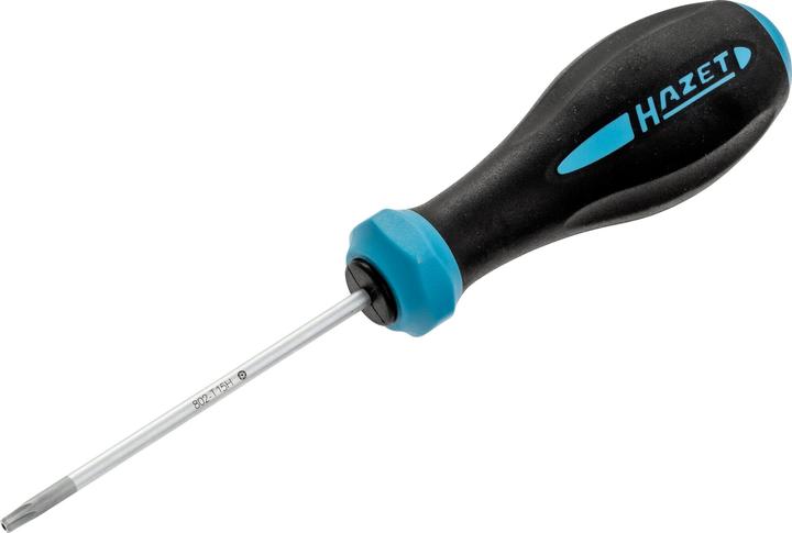 Produktbild HAZET Schraubendreher HEXAnamic 802-T15H ∙ Tamper Resistant TORX Profil ∙ T15H (Torx (TX))