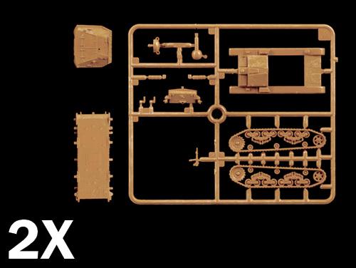 Actual product image Italeri Semovente M40 da 75/32