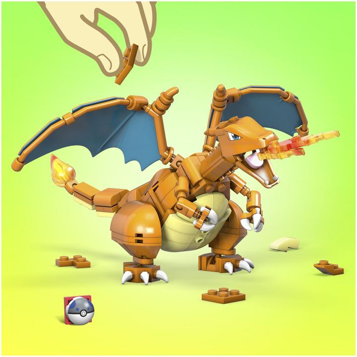 Actual product image Mega Construx Pokemon building set - Glurak