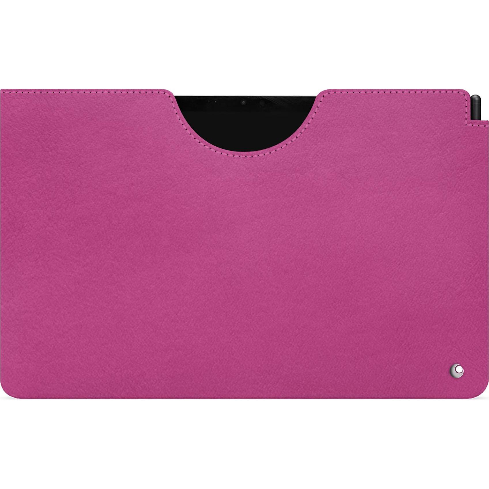 Noreve Lederschutzhülle (Galaxy Tab S9+), Tablet Hülle, Rosa