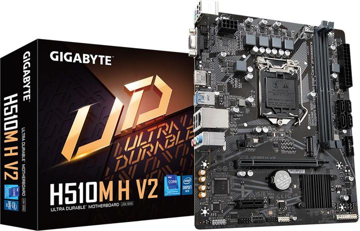 Immagine prodotto Gigabyte MB H V2 H510,S1200,mATX,Intel (LGA 1200, Intel H470, mATX)